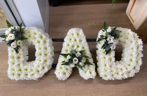 Floral Tribute Letters - Image 2